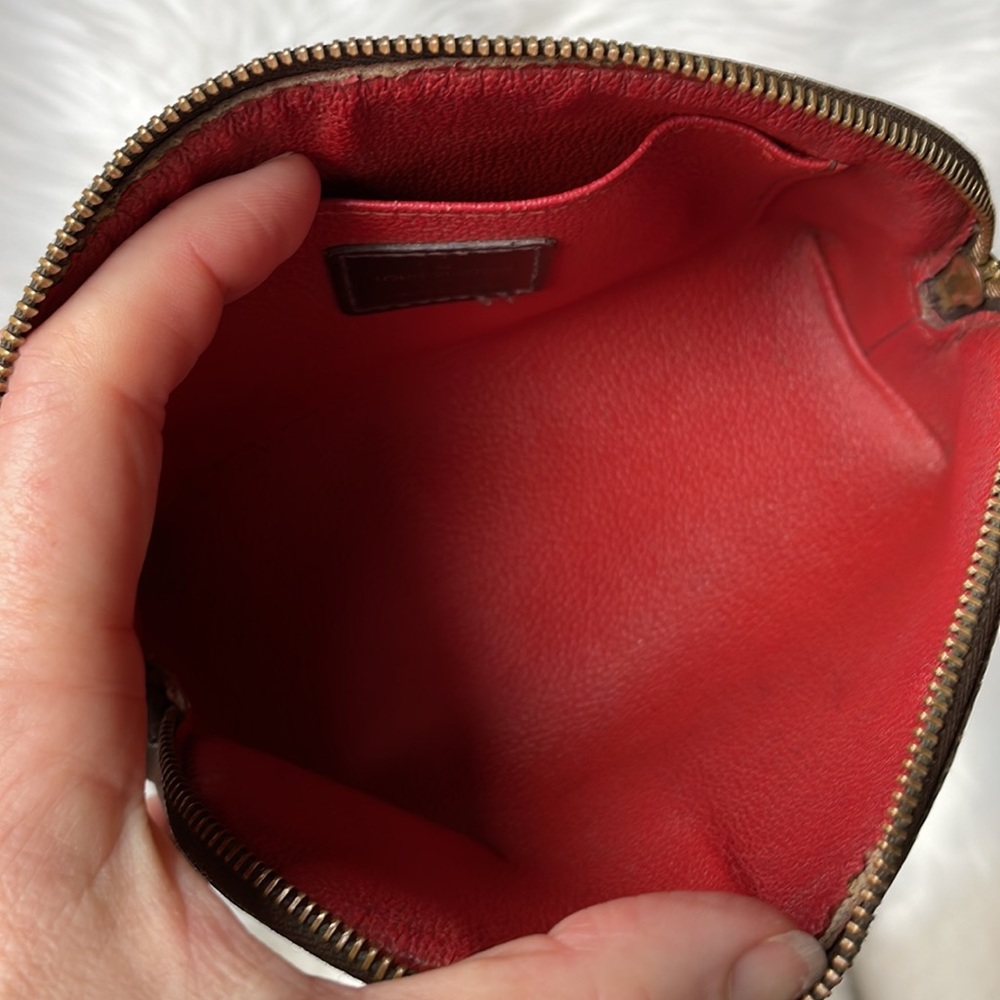 Louis Vuitton pouchette Ebene Damier - Picture 11 of 14